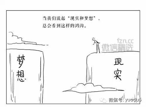 发人深省的励志漫画：现实和梦想的桥梁