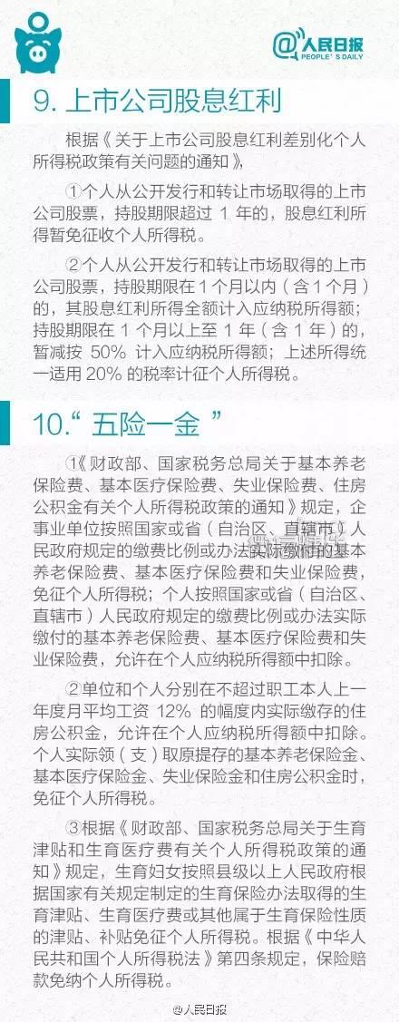 你知道吗？这21种收入不用交个税！