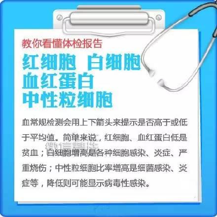 体检报告怎么看？体检报告七大主要项目指标解读