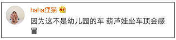 车顶放7个葫芦娃有什么问题？没想到……网友的评论却跑偏了……