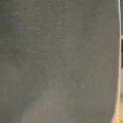 搞笑gif动图:这姑娘跑起来,真是地动山摇啊